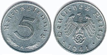 5 Rpf, 1941 (Zink)