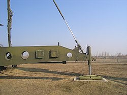 S-300 sisteminin radar kurulumunun payandası (bkz. Kurulumun genel görünümü)