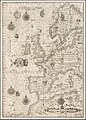 A Generall Carde, & discription of the Sea Coastes of Europa de Lucas Janszoon Waghenaer (1588)