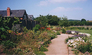 Abbey Dore Village in Herefordshire, England