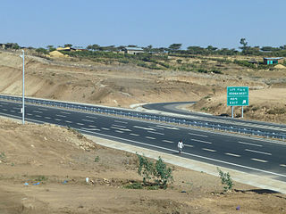 <span class="mw-page-title-main">Addis Ababa–Adama Expressway</span> Toll road connecting Addis Ababa and Adama in Ethiopia