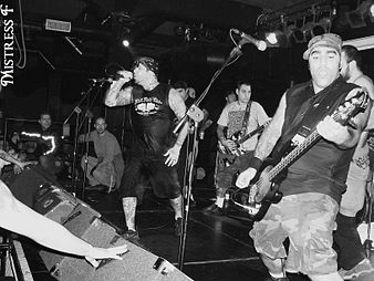 Agnostic Front performing. Agnostic Front live in Rome.jpg