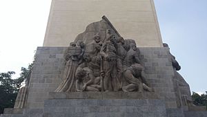 Alegoría del Sacrificio del Monumento a Álvaro Obregón
