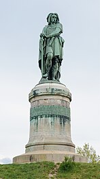 Vercingetorix, skulptur utförd av Aimé Millet.