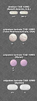 Various zolpidem pills