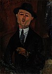 ポール・ギヨームの肖像（1915年、オランジュリー美術館蔵）
