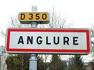 昂格吕尔入城路牌