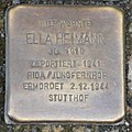 Ansbach Stolperstein Heimann, Ella.jpg