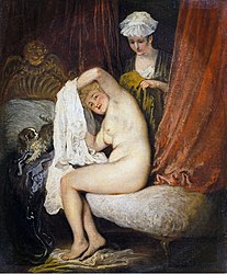 A Lady at her Toilet 1716-1718