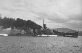 Japanese cruiser <i>Aoba</i> cruiser