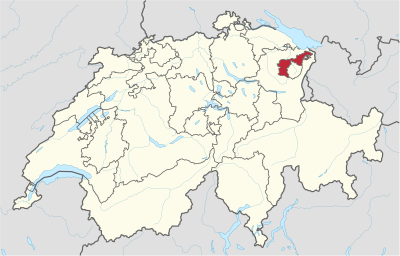 Appenzell Ausserrhoden in Switzerland (river location map scheme).svg