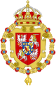 Arms of Poland-Lithuania under the House of Vasa.