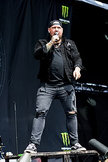 Saller performing at Rock am Ring in 2019