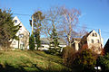 Barn of a three-sided farm