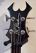 Tête d'une basse B.C. Rich Warlock Bronze Series (Widow)