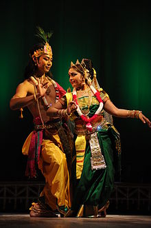 Hindu dances as part of ritual BHANUSINGAR PADAVALI DANCE BALLET DSC 3649.JPG