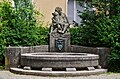 Bacchus-Brunnen en Herdern (Friburgo)