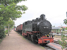 Schmalspurausstellung am Bahnhof Radebeul-Ost