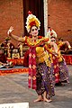 Balinese Legong dance with Gamelan in the background