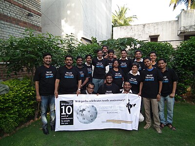 Bangalore Wikimeetup May 2011 - Group Photo - All