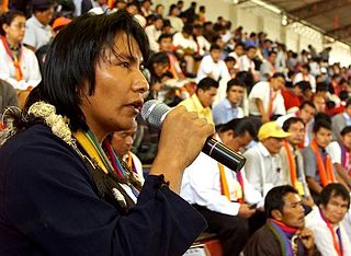 Confederation of Indigenous Nationalities of Ecuador Indigenous peoples organization in Ecuador