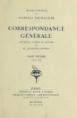 Baudelaire, Correspondance générale
