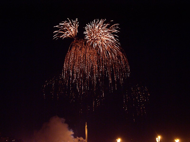 File:Belarus-Minsk-Minsk - Hero-City Monument-Fireworks-1.jpg