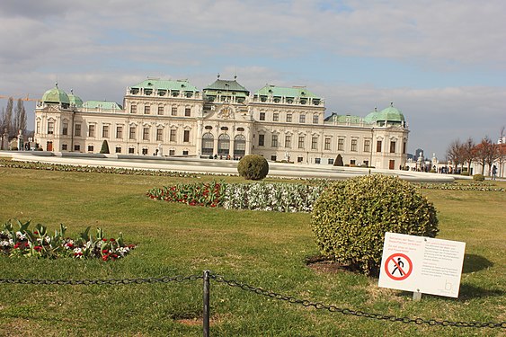 Belvedere Palace in Vienna