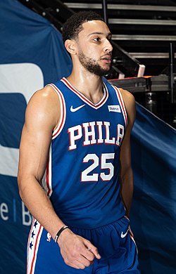 2019-ben a Philadelphia 76ers színeiben