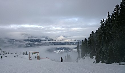 Skiing at Whistler