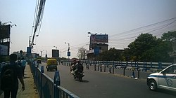 Bijon Setu, die Verbindung zwischen Kasba und Ballygunge (Gariahat)