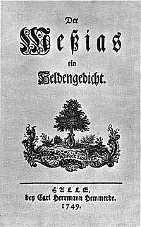 «Мессиада». Издание 1749 года