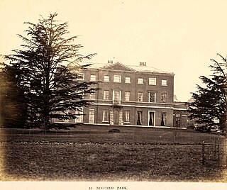 <span class="mw-page-title-main">Binfield Park</span> Grade II* listed country house in Berkshire, England