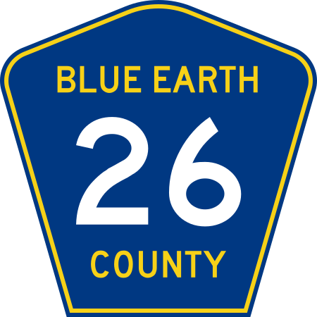 File:Blue Earth County 26 MN.svg