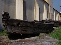 Special boats to transport live eels - Comacchio - Ferrara - Italy