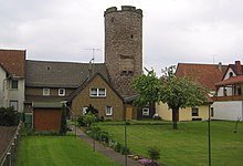 Der historische Balkenturm