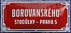 Čeština: Borovanského ulice ve Stodůlkách v Praze 13 English: Borovanského street, Prague.