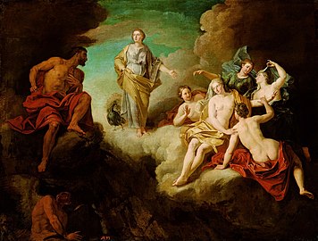 Juno Asking Aeolus to Release the Four Winds