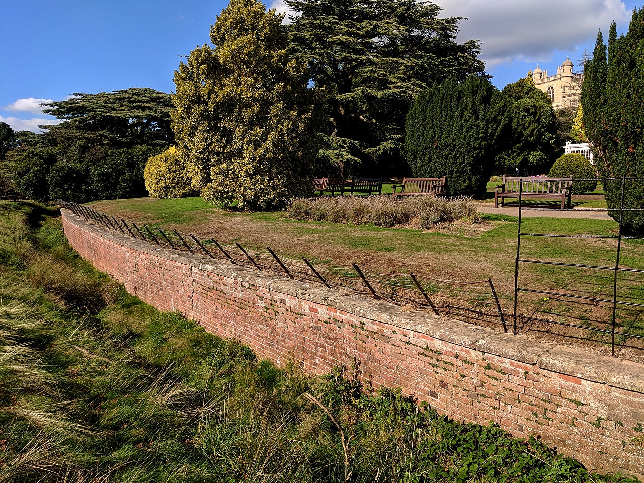 Boundary Wall, Passage And Ha Ha South East Of Wollaton Hall, ~Nottingham (15).jpg