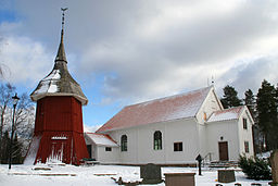 Brämhults kyrka i mars 2008