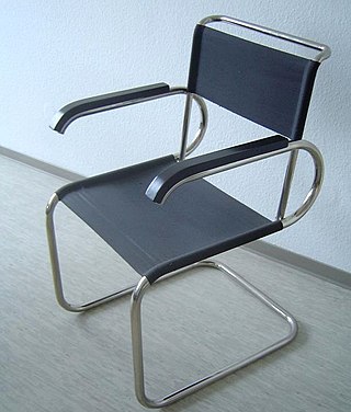 <span class="mw-page-title-main">Cantilever chair</span> Type of chair