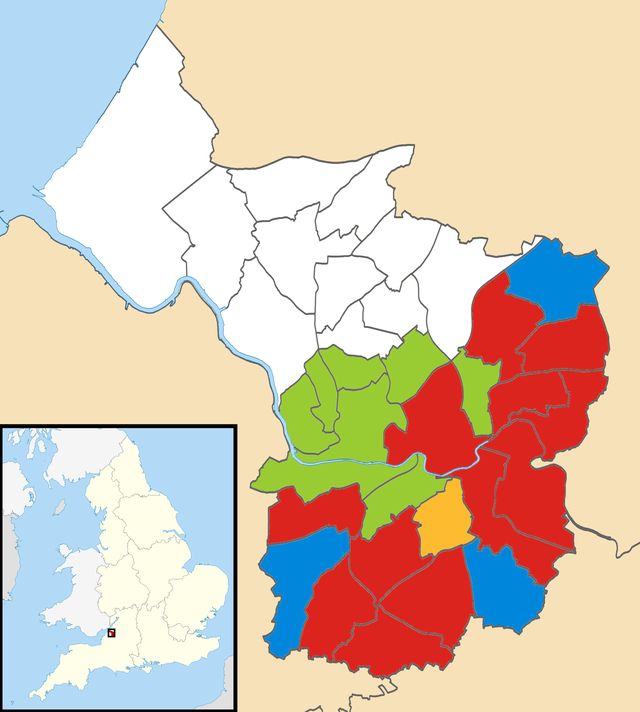 Bristol City Council Map History Of Bristol City Council - Wikiwand