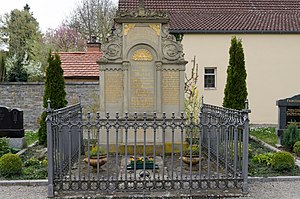 Buchbrunn Friedhof: Geschichte, Beschreibung, Literatur