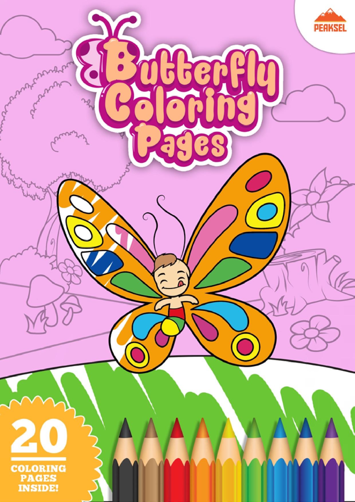 File:Butterfly Coloring Pages - Printable Coloring Book ...