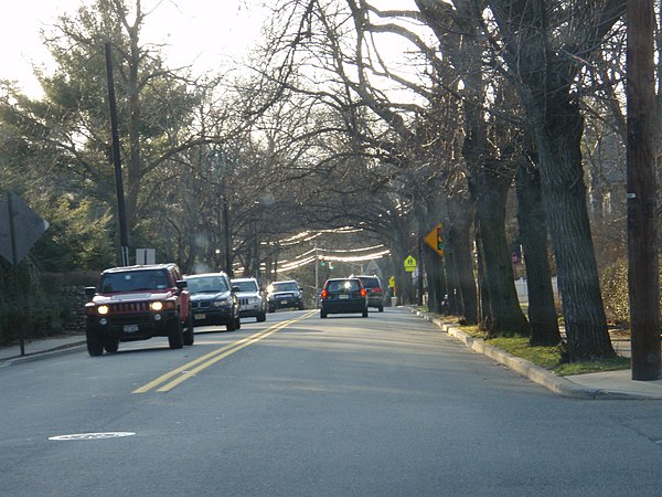 County Route 502 in Ho-Ho-Kus as Hollywood Avenue