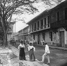 Cabildo Street in Intramuros, 1800s Cabildo2.jpg