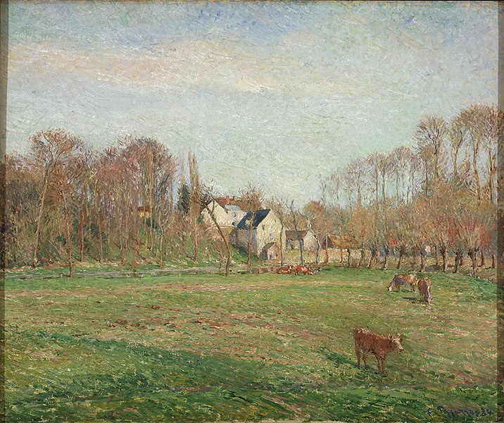 File:Camille Pissarro - Field and Mill at Osny - 72.096 - Rhode Island School of Design Museum.jpg