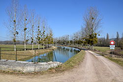 Canal de Bourgogne pres de Venarey les Laumes