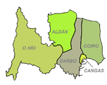 De 1862 a la actualidad. Cangas recupera sus históricas parroquias de Aldán e Hío tras un largo contencioso con el municipio de Bueu.