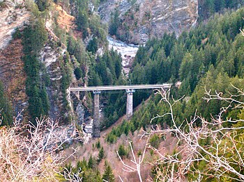 Castielertobelův viadukt